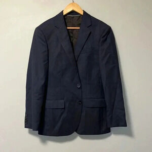 J. Crew ludlow wool tollegno 1900  navy sport coat blazer jacket 38S slim